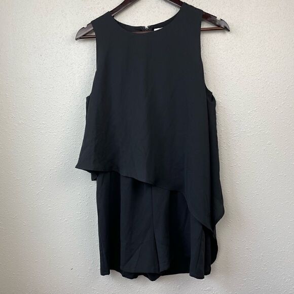 NWT Bar III Black Romper Size M - Picture 1 of 6